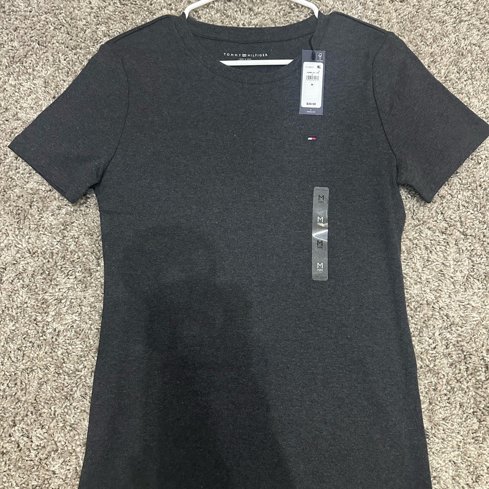 Tommy Hilfiger Black Crew Neck Tee